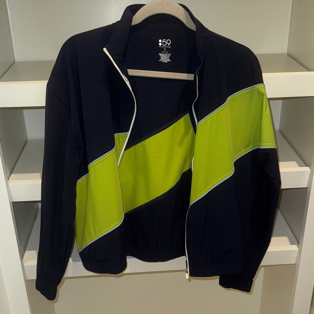 Black and Green Women's Jacket